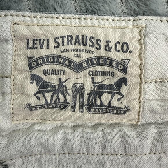 Levi's Cargo Pants Mens 34 Gray Utility Workwear PC9-12462-0016 White Tab 35x30 - Picture 8 of 12